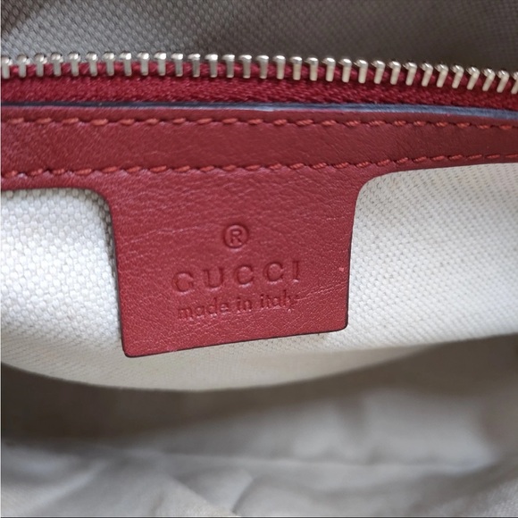 Gucci Red Designer Handbag - Picture 7 of 9